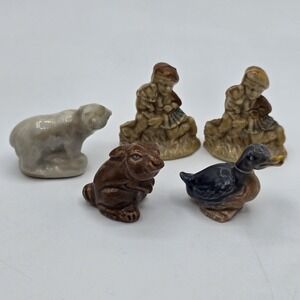 Lot Wade Tea Rose Nursery Rhyme Tom Pipers Duck Bunny Figurine Vtg England